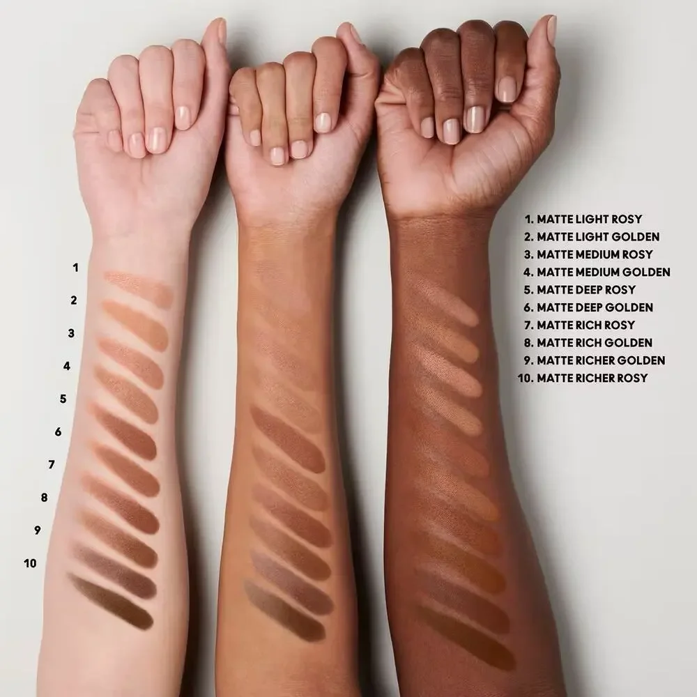 Mac Cosmetics Rich Rosy Skinfinish Sunstruck Matte Bronzer Powder